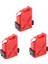 3x Rc Kaya Paletli 1:10 Aksesuarları Mini Yakıt Tankı CC01 Eksenel SCX10 90046 D90 D110 -4 Kırmızı (Yurt Dışından) 1