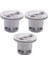 3x 6 Delikli Şişme Bot Raft Botla Sürüklenen Kano Hava Valfi Adaptör Kapağı (Yurt Dışından) 1