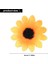 100 Adet Yapay Ayçiçeği Küçük Papatya Gerbera Çiçek Düğün Dekor Için Başları (Sarı ve Kahve) (Yurt Dışından) 1