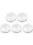 5x Cam Plaka Adaptör Masa Ayağı, Alüminyum, Yuvarlak, 50X8MM, Gümüş (Yurt Dışından) 1