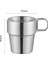 Paslanmaz Çelik Bardak Istiflenebilir Kahve Fincanı Açık Drinkware Su Bardağı Bira Kupa Piknik Kahve Fincanı Için Kamp Kupa (Yurt Dışından) 1