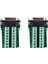 2x DB15 D-Sub VGA 15PIN Dişi Adaptör Terminali Koparma Pcb Kartı (Yurt Dışından) 1