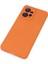Xiaomi Redmi Note 12 4g Kılıf Nano Içi Kadife Silikon - Turuncu 300099 4