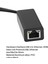 Tv Stick Için Güç Kablolu Ethernet Adaptörü (2. Nesil), 4K Stick, Tv Square, Mikro USB - RJ45 Kablolu Lan Adaptörü, Siyah (Yurt Dışından) 5
