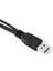 A Mikro USB B 3.0 Y Kablosu Taşıma Sabit Sürücü Kablosu Siyah (Yurt Dışından) 3