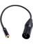3.5mm Dişi 3pin Erkek Ses Adaptör Kablosu Xlr Konnektör Stereo 3.5mm Dişi - Erkek Kablo (Yurt Dışından) 4