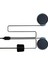 Bluetooth 5.0 Kulaklık Motosiklet Kask Kulaklık Bt-22 Için Mic ile Kablosuz Kulaklık Handsfree (Sadece Bir Mikrofon) (Yurt Dışından) 2