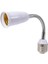 LED Ampul Lamba Tutucu Dönüştürücüler Adaptörü Esnek E27 To E27 20 cm Uzunluk Esnek Uzatın Soket Taban Tipi Uzatma (Yurt Dışından) 1