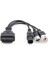 3pin / 4pin 6pin Obd Kablosu Için Obd2 3'ü 1 Arada Fiş Adaptörü (Yurt Dışından) 5