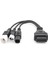 3pin / 4pin 6pin Obd Kablosu Için Obd2 3'ü 1 Arada Fiş Adaptörü (Yurt Dışından) 2