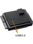 Usb3.0 - Sata Ide Adaptörü Sabit Disk Sata - Usb3.0 Veri Aktarım Dönüştürücüsü, 2.5/3.5 HDD SSD Optik Sürücü (Abd Tak) (Yurt Dışından) 3