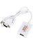 VGA Hdtv Dönüştürücü Adaptör Kablosu Full Hd 1080 P Ses Çıkışı ile Pc Dizüstü Bilgisayar Için Hdtv Projektör Için VGA Hd Adaptörü (Yurt Dışından) 3