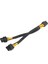 Adet Gpu Pcıe 8 Pin Dişi Çift 2x 8 Pin (6+2) Erkek Pcı Express Güç Adaptörü Örgülü Y-Splitter Uzatma Kablosu, 20 cm (Yurt Dışından) 1