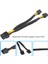 Adet Gpu Pcıe 8 Pin Dişi Çift 2x 8 Pin (6+2) Erkek Pcı Express Güç Adaptörü Örgülü Y-Splitter Uzatma Kablosu, 20 cm (Yurt Dışından) 2