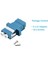 Lc Fiber Optik Adaptör - Lc'den Lc'ye Dubleks Tekli Mod Bağlayıcı - 5'li Paket - Mavi (Yurt Dışından) 2