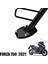 Motosiklet Yan Braket Uzatma Pedi Ayak Desteği Pad Çerçeve Forza 750 FORZA750 XADV750 2020-2022 Siyah (Yurt Dışından) 5