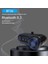 Motosiklet Kask Kulaklık Bisiklet Çağrı Eller Serbest Bluetooth5.3 Kulaklık Fm Fonksiyonlu Su Geçirmez Müzik Kulaklık (Yurt Dışından) 3