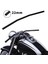 7/8 Inç Motosiklet Gidonu 22MM Siyah Sürükle Düz Bar Cafe Chopper Için (Yurt Dışından) 2