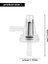 2x Motosiklet Şeffaf Inlıne Gaz Dik Açı Yakıt Filtresi 1/4 6/7mm Bisiklet (Yurt Dışından) 1