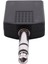 Mono 6.35MM Erkek Fişten Çift 6.35MM Dişi Soket Ayırıcı Adaptöre (Yurt Dışından) 5
