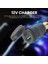 USB Tip-C Bağlantı Noktalı Motosiklet Şarj Cihazı 12V/24V Qc3.0 Adaptör Siyah (Yurt Dışından) 5
