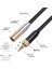 Ses Mikrofon Kablosu Iç Dişli 3.5 mm Erkek Mını Xlr 3pın Adaptör Kablosu Slr Kamera Için Ses Kablosu (Yurt Dışından) 3