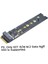 M2 Key-M Nvme Pcı-E'den Sata3.0 Genişletme Kartına Sabit Disk Aktarım Kartı Serbest Sürücü JMB582 (Yurt Dışından) 3