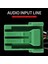 6pin Yeşil Konektör Stereo 3.5 mm Jack Ses Aux-In Mp3 Kablo Tel Jazz Fit 2002-2006 Için (Yurt Dışından) 2