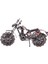 Vintage Metal Zanaat Motosiklet Motosiklet Modeli Ev Dekor Süsleme Hediye (Yurt Dışından) 1