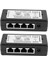 2x 4 Port Poe Enjektör Poe Güç Adaptörü Ethernet Güç Kaynağı Pimi (Yurt Dışından) 1