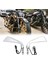 Softail Için Motosiklet Dikiz Yan Aynası, Gümüş (Yurt Dışından) 5