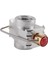 Camping Gas Saver Plus Gaz Dönüştürücü Değiştirici Dolum Düz Tank, Gümüş (Yurt Dışından) 2