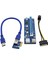 Pcıe 1x - 16X Grafik Kartı 6pin Tek Güç Kaynağı Adaptör Kablosu (Yurt Dışından) 1