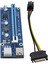 Pcıe 1x - 16X Grafik Kartı 6pin Tek Güç Kaynağı Adaptör Kablosu (Yurt Dışından) 4