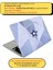 Macbook Pro Kılıf 13inç M1-M2 Koruyucu Sticker Laptop Kaplama A2338 ile Uyumlu Marble14 1