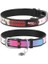 Waudog Collar Qr Pasaportlu Deri Köpek Boyun Tasması, Siyah , Harley Quinn Desenli,  W 20 Mm, L 29-38 cm 1