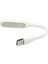 USB LED Lamba Beyaz Renk Işık Portatif Taşınabilir Gece Lambası Masa Aydınlatma Kamp Pc 3