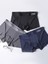 Eces Desing Eces Designdikişsiz Buz Ipek Ter Uzaklaştıran Spor Özel Tasarım Erkek Iç Giyim 3 Parça 1010 Boxer 2