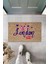 Dijital Baskı Kahverengi London My Love Paspas K-3154 1