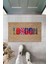 Dijital Baskı Bej London Yazı Paspas K-3149 1