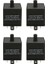 4x 12 V 3 Pin LED Ayarlanabilir Araba Flaşör Flaş Röle Dönüş Sinyali Işık Göstergesi Için (Yurt Dışından) 1