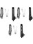 3x Bisiklet Kuyruk Işığı Ultra Bisiklet Işığı USB Şarj Edilebilir LED Bisiklet Arka Işık 5 Işık Modu Farlar (Yurt Dışından) 1