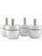 Hifi 4 Adet 33X30 mm Topu M8 Vidalı Şok Emici Ped Ayak Hoparlörler Için Standlar Amplifikatör Gümüş (Yurt Dışından) 1