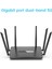 Wıfı Yönlendirici Gigabit Kablosuz Yönlendirici 2.4g/5g Dual Band Wifi Router, 6 Antenli Wifi Tekrarlayıcı Sinyal Amplifikatörü-Siyah (Yurt Dışından) 1