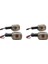 4x Motosiklet Arka Dönüş Sinyali Dönüş Sinyali Göstergesi BWS100 50125 50 FX125 x Mbk Booster Scooter (Yurt Dışından) 1