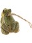 Figürleri Heykel Festivali Püskü Asılı Ahşap Heykel 6.5x4.7x5.5 cm Kurbağa (Yurt Dışından) 4