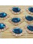 10 Cabochon Flatback Bezeme Düğün Takı Dıy Yeşil 30X25MM (Yurt Dışından) 2