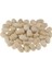 50 Parça Simülasyon Doğal Boyasız Ahşap Yumurta 16MMX12MM Dıy El Boyalı (Yurt Dışından) 3