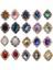 10 Cabochon Flatback Bezeme Düğün Takı Dıy Kar (Yurt Dışından) 1