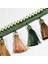 1 Yard Püskül Saçak Perde Kostüm Giyim Ş Aksesuarları + Yeşil (Yurt Dışından) 4